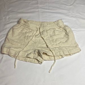Urban Outfitters Cream Lounge Shorts